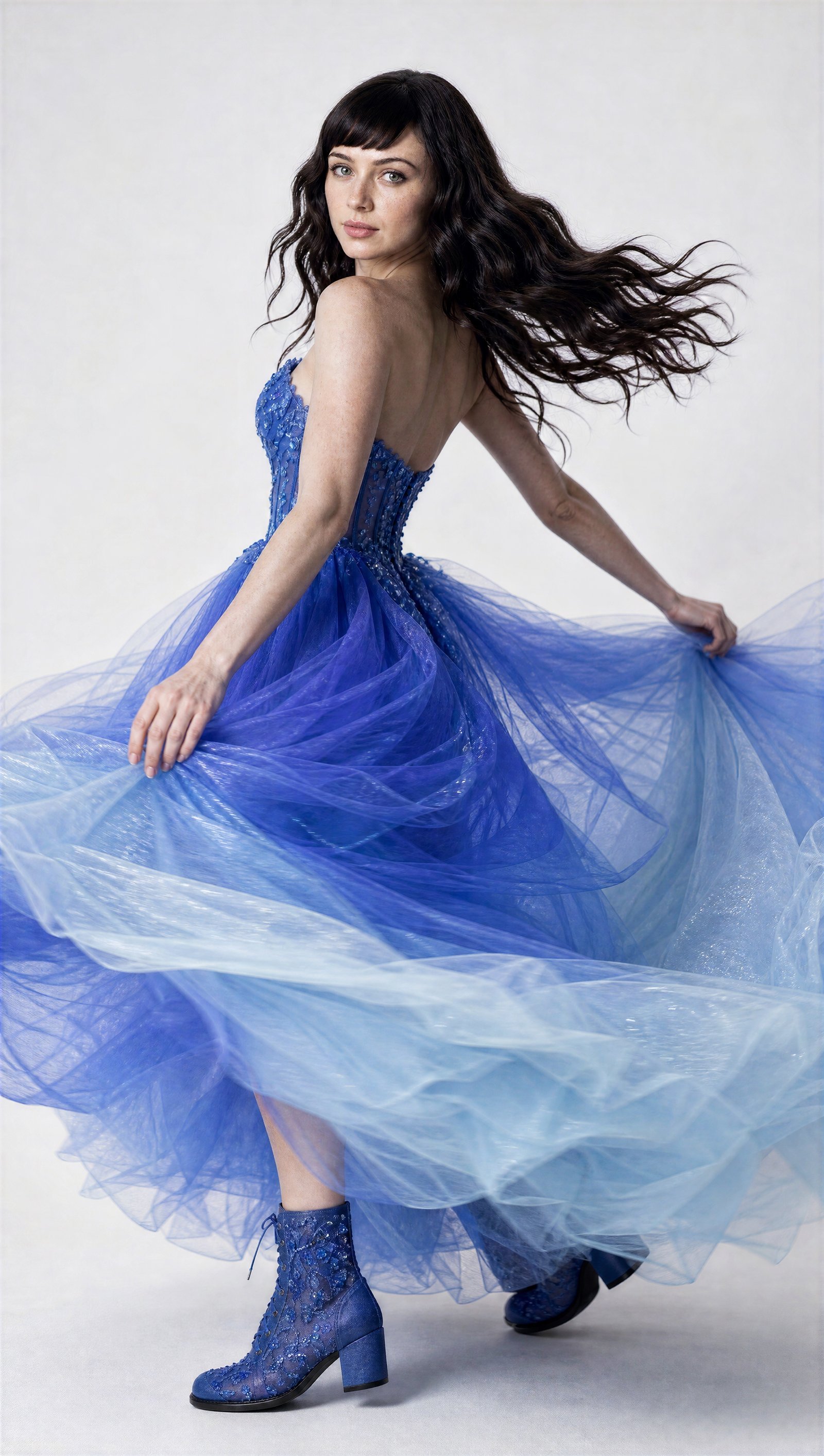 Saga — blue full body